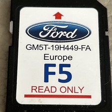FORD F5 SAT NAV NAVIGATION SD CARD GM5T-19H449-FA EUROPE UK 