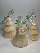 3 x soya wax candle Christmas