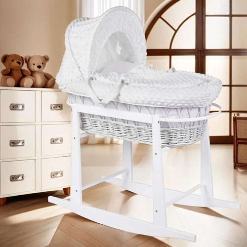 Luxury moses basket - luxury, padded