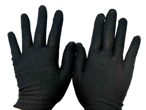 Ceremonial gloves black - ceremonial,