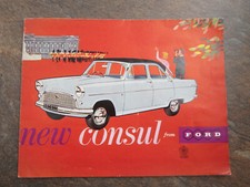 Ford Consul Fold Out Brochure