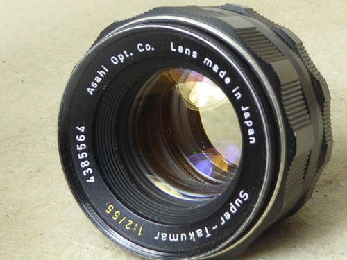 Asahi super takumar 55mm - 55mm, f2