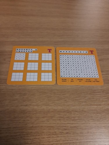 Tennents lager beermats - 2,