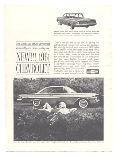 1961 chevrolet impala coupe - 1961,