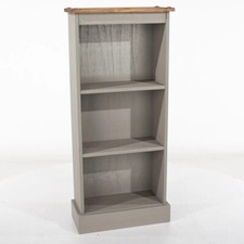 Small Grey Wash Bookcase
