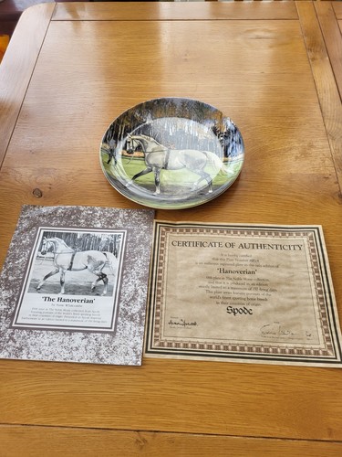 Spode noble horse - , plate,