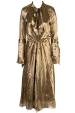 ROLAND MOURET GOLD SILK MAXI