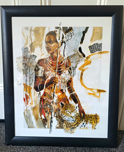 Large framed ethnic african - ethnic,