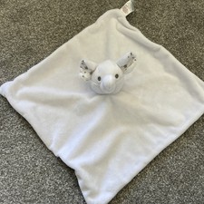 Baby white grey stars elephant - grey,