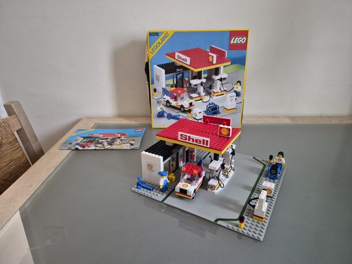 Lego gas shell - lego, station
