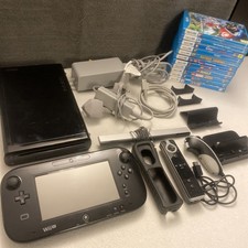 Nintendo Wii U Console & Accessories Bundle! 11 Games , All Leads,Tested VGC!!
