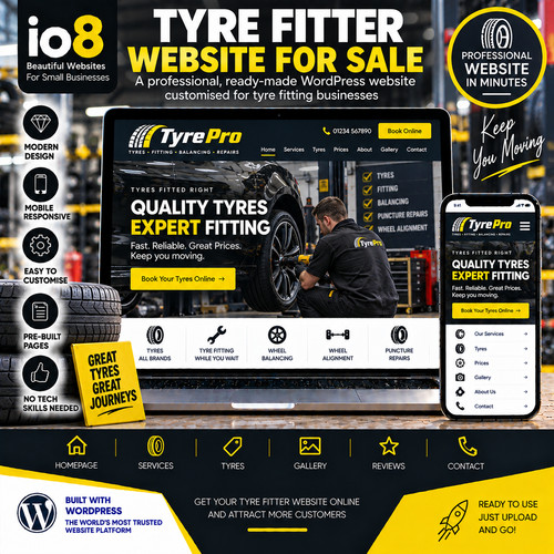 Tyre fitter website - website, –
