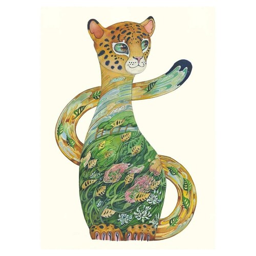 Jaguar cub card daniel - card,