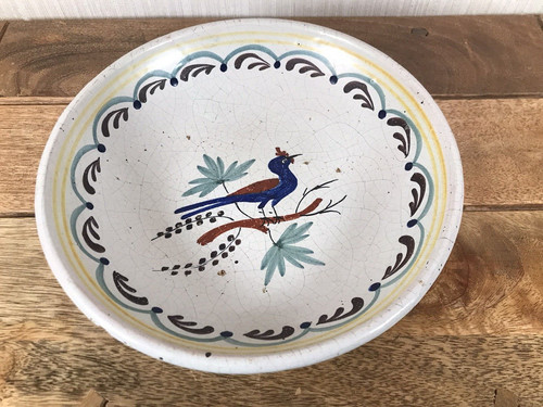 Vintage glazed earthenware - glazed,