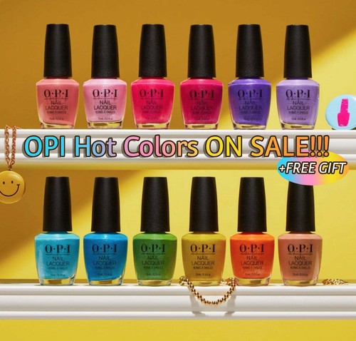 Opi nail polish - polish, hot