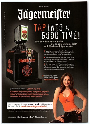Print 2008 jagermeister - print,
