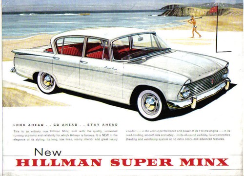 Hillman super minx series - hillman,