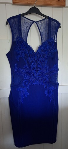 Dress royal blue stunning - dress,