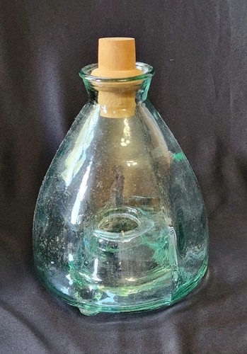 Vintage green glass - , wasp