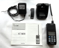 ICOM IC-M31 Handheld VHF Marine Transceiver (Not Working)