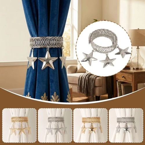 Curtain drape holder - curtain,
