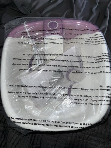 New homedics bubble - new,