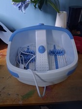 foot spa bath massager with heat bubbles