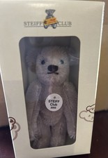Steiff Miniature Club Membership Bear 2005 Silver Grey 7cm