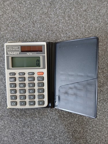 Tandy mity thin dual - mity, power