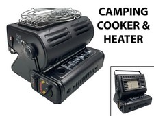 Portable Gas Heater & Cooker for Outdoor Camping & Hiking Gas Canister Heater