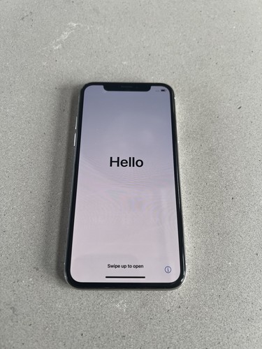 Iphone 256gb silver - x,