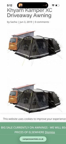 Khyam camper drive away - drive,