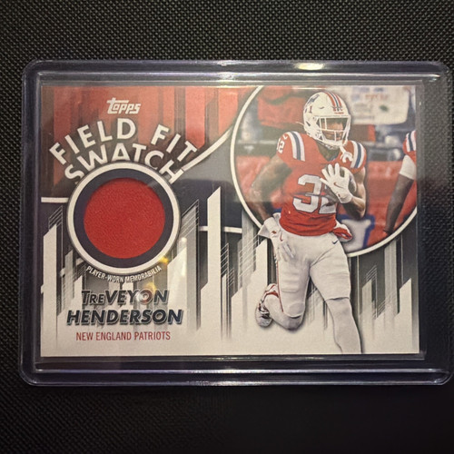 Treveyon henderson topps 2026 - henderson,
