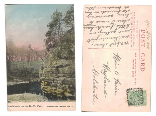Vintage postcard swallowship - postcard,