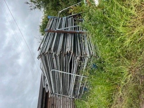 Heras mesh fencing site - mesh,