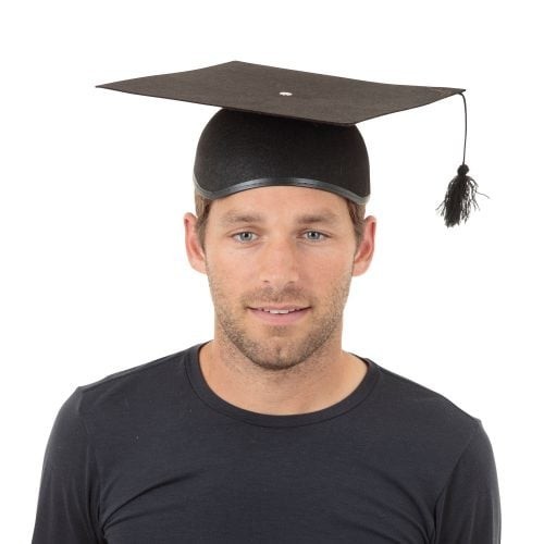 Head teacher graduation black - teacher,
