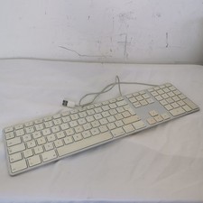 Apple A1243 Wired Usb Aluminium Numeric Keyboard Fully Working, Good Condition