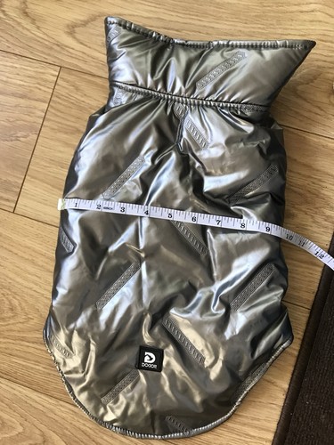 Glamorous silver dog coat - glamorous,