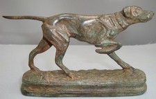 Statue Dog Setter Hunting Art