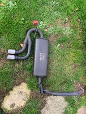 Peugeot 107 1.0 exhaust Sportex Twin 2" CENTRE EXIT Exhaust Rear Silencer Box