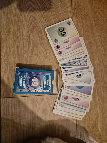 The original lottery cards - the,