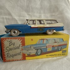Corgi Toys #443 Plymouth Sports Suburban U.S. Mail Vehicle 