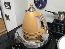 Delonghi Argento Flora 1.7L Kettle - YELLOW & mesh filter KBX3016.Y PARTS ONLY 