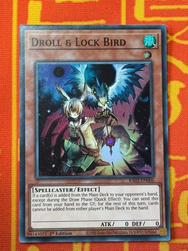 Yugioh droll lock bird super - droll,