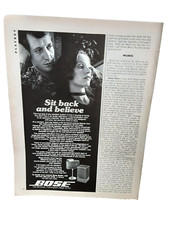 1974 Bose 901 501 Speakers Sit