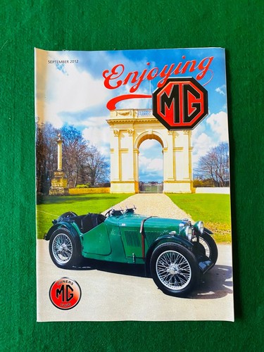 Enjoying sep 2012 the mg - enjoying,