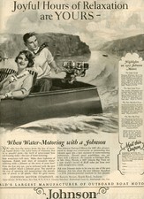1927 Original Johnson Outboard