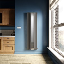Vertical Radiator With Mirror