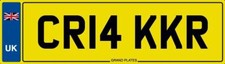 CRACKER NUMBER PLATE CR14 KKR