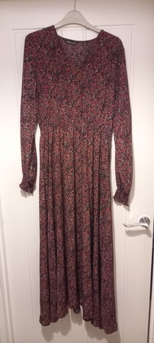 Long sleeved maxi dress - sleeved,